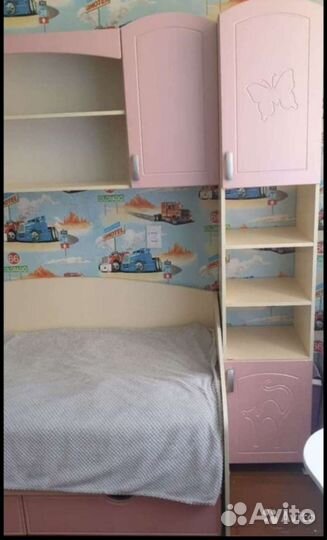 Детская кровать от 3 лет с матрасом бу