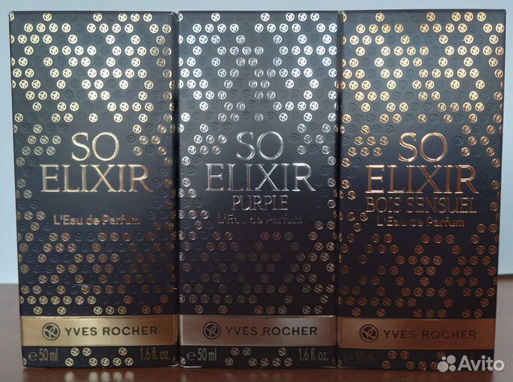 Парфюмерные воды SO elixir,50 мл.Ив Роше