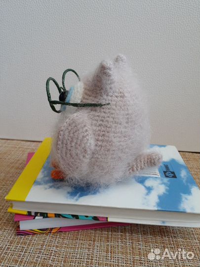 Вязанная игрушка сова