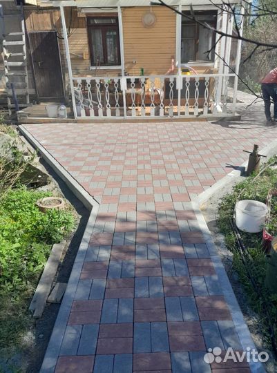 Укладка брусчатки/благоустройство