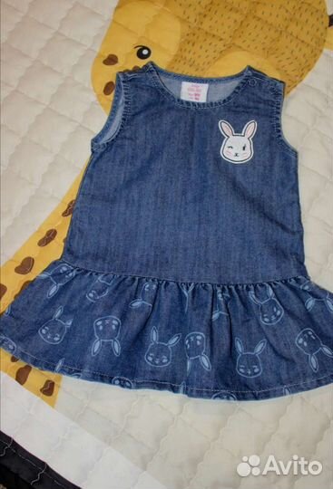 Джинсовый сарафан