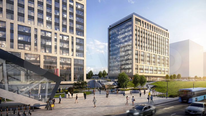 Продается офисное помещение площадью 123.2 кв.м