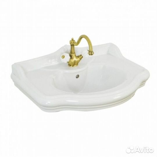 Раковина с консолью Migliore Bella 27778+20709 хром