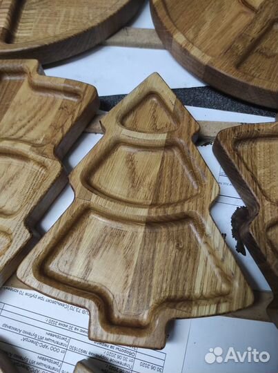 Менажница деревянная