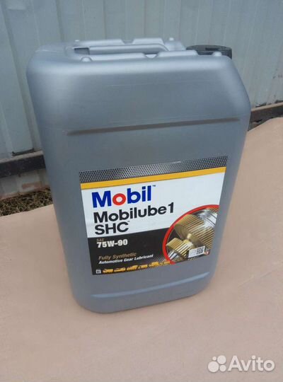 Масло Mobil Mobilube 1 SHC 75W90