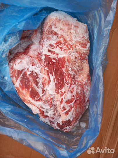 Мясо свинины шея