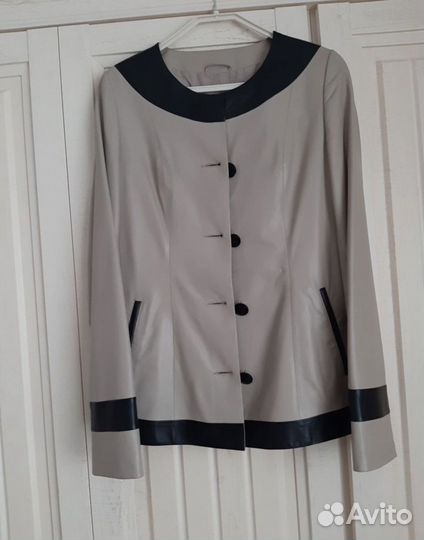 Куртка Жакет женская кожаная