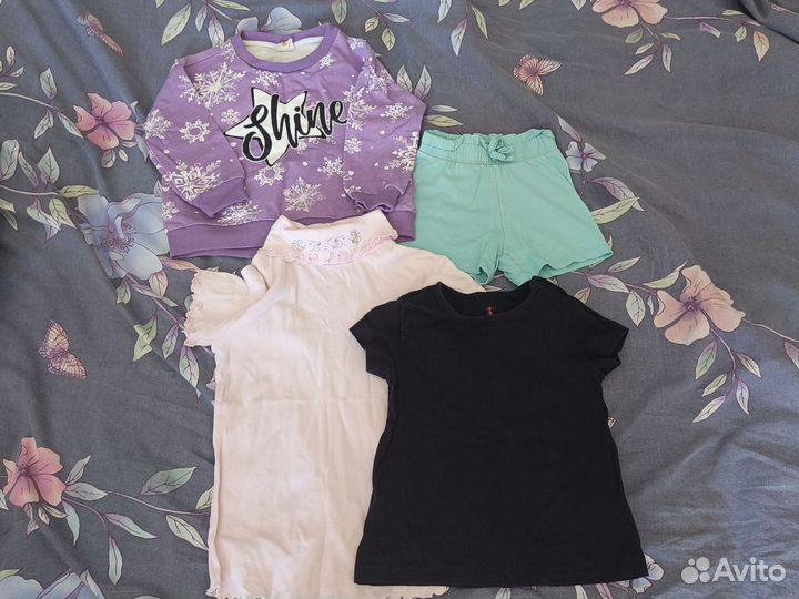 Одежда пакетом на девочку 92-104