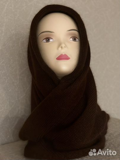 Косынка из пуха норки, ручная работа