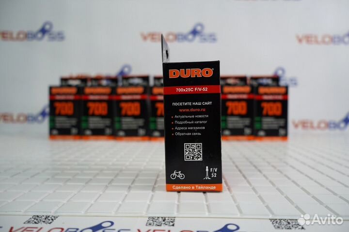 Камера для велосипеда 700Сх25 duro