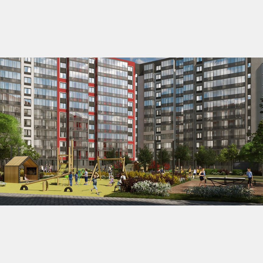 1-к. квартира, 41,6 м², 4/12 эт.