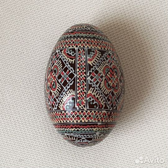 Яйцо деревянное декор на пасху
