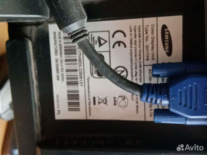Монитор Samsung syncmaster 731bf
