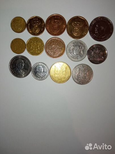 Монеты Африки (набор №7)