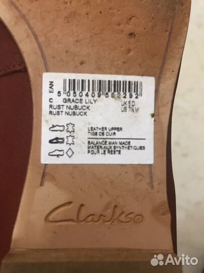 Балетки Clarks 2 пары Ecco Otisopse нат кожа 37 38