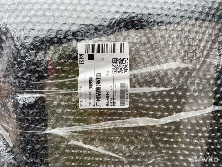 Бампер передний на Jac JS4/ Moskvich 3