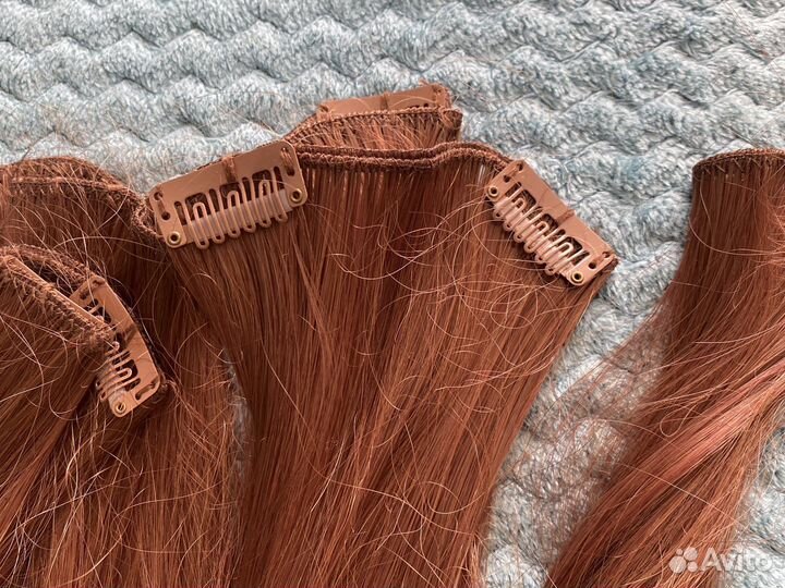 Исскуственные волосы на заколках