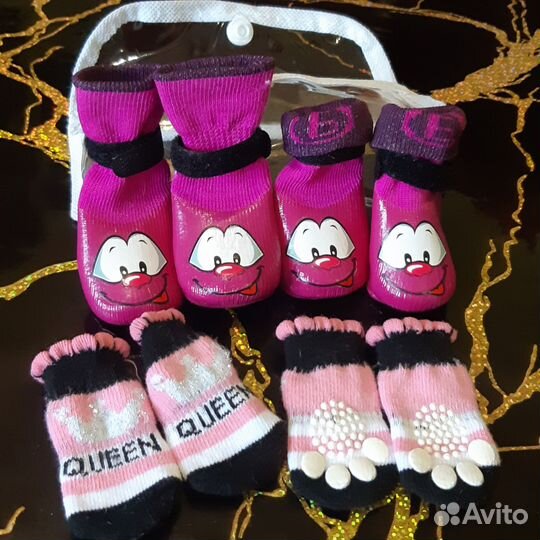 Носочки для щенка или мал.собачки