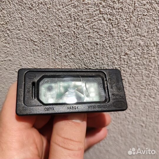 Подсветка номера Range Rover Velar