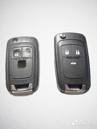 Корпус ключа Опель Астра (Opel Astra) с работой