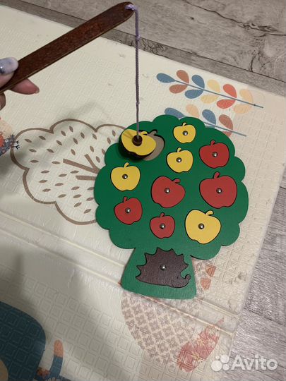 Игрушка вкладыш рыбалка