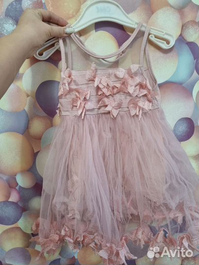 Платье для девочки 86
