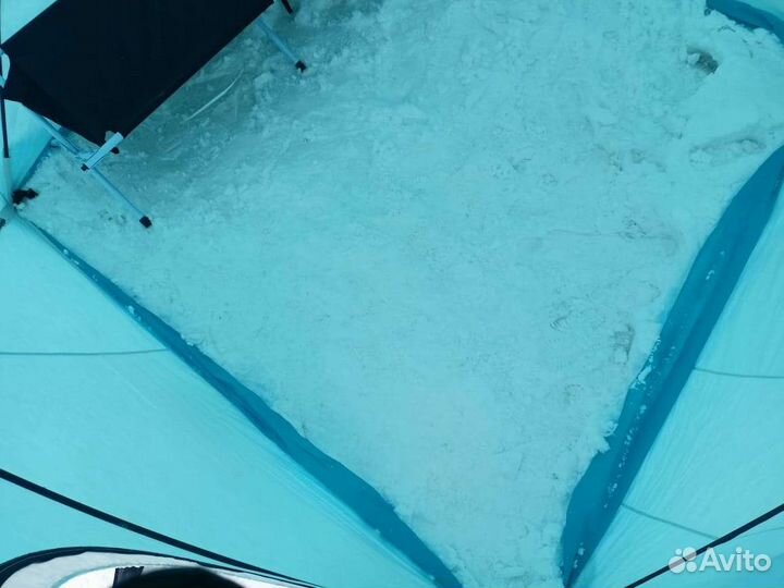 Зимняя палатка куб со светоотражающ вставками 2,4*