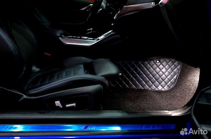 Автоковрики на заказ для BMW 4 coupe 2021г