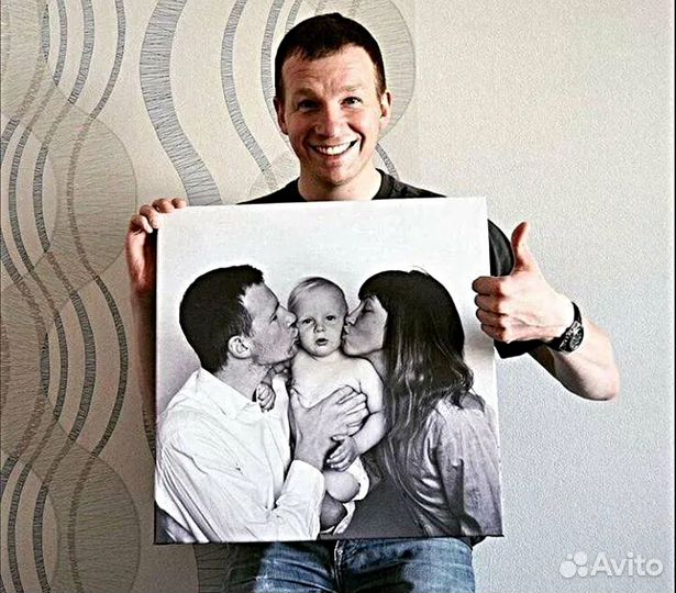 Портрет по фото - проф. печать