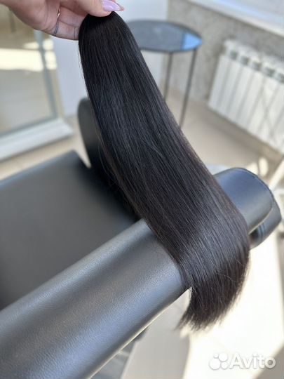 Волосы натуральные 60см 1В