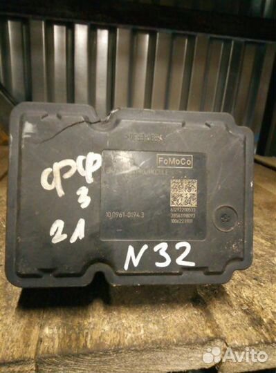 Блок abs Ford Focus 3 2.0 2012