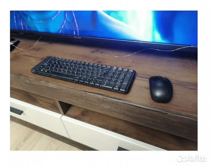 Беспроводная клавиатура и мышь logitech