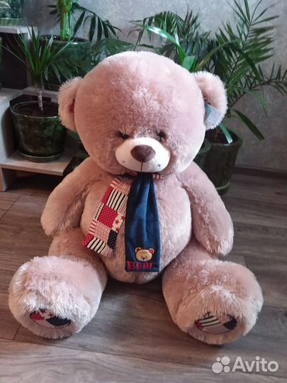 Большая мягкая игрушка медведь
