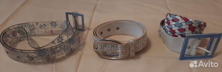 Ремни, пояса женские, есть в единственном экз. Экс