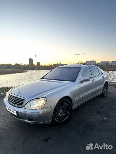 Mercedes-Benz S-класс 3.2 AT, 2002, 400 000 км