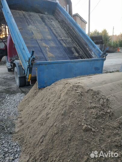 Песок Чернозем опгс щебень 1 2 4 5 т. с доставкой