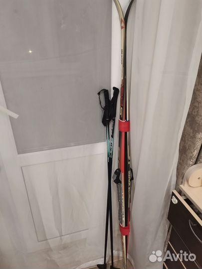 Лыжи с палками