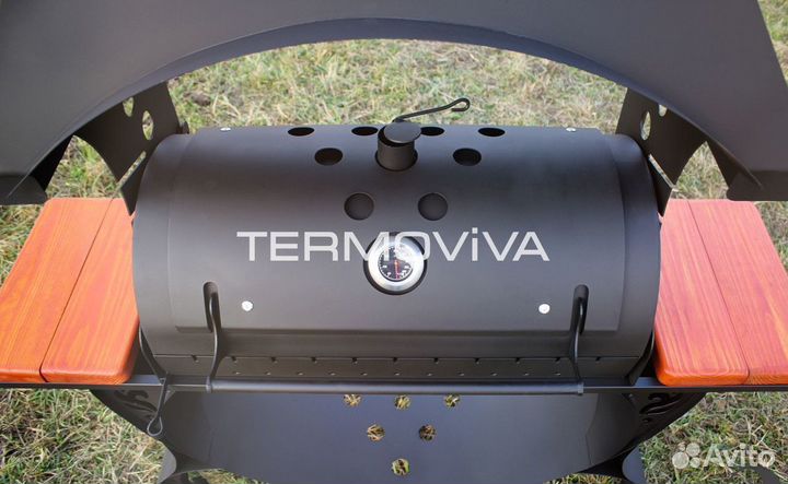 Мангал коптильня