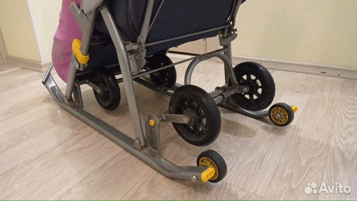 Санки-коляска для детей ника-7