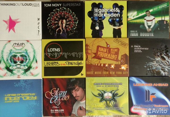 CD (лицензия) клубная музыка (хаус транс и др.)