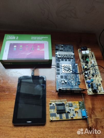 Планшет мегафон login2 б/у на запчасти
