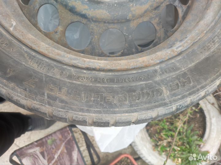 Диск стальной r17 Peugeot, Citroen