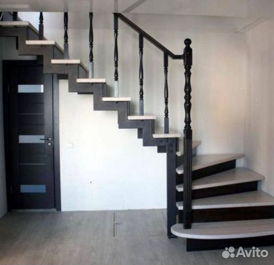 Лестница металлическая, металлокаркас