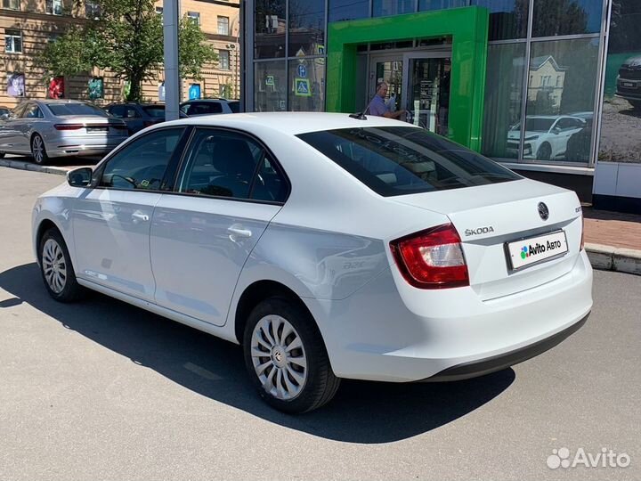 Skoda Rapid 1.6 МТ, 2019, 94 000 км