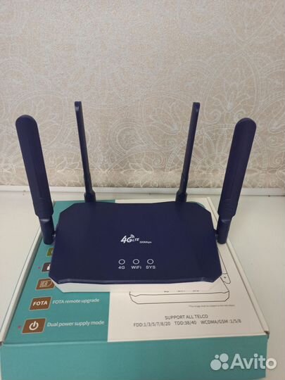 Мобильный wifi роутер 4g (под любую сим карту)
