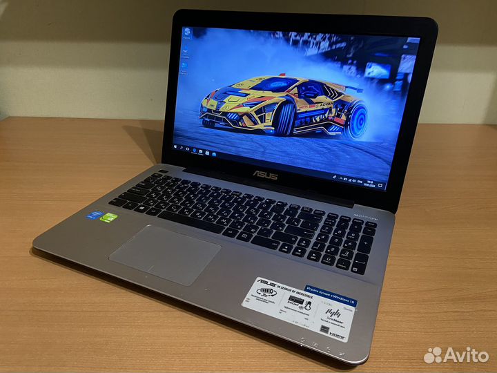 Игровой Ноутбук Asus i3/8gb/SSD/Видеокарта2гб