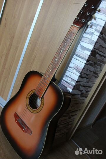 Гитара, аккустика, самарская, 1997 года. Звучит