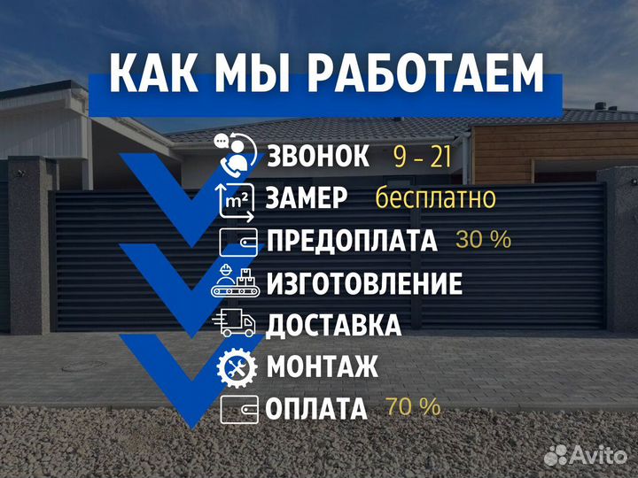 Забор жалюзи металлический