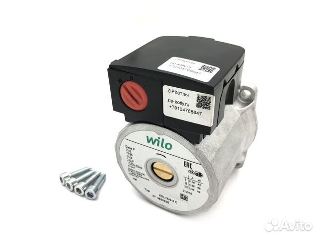 Wilo KSL15/6-3C 82W Двигатель насоса котла