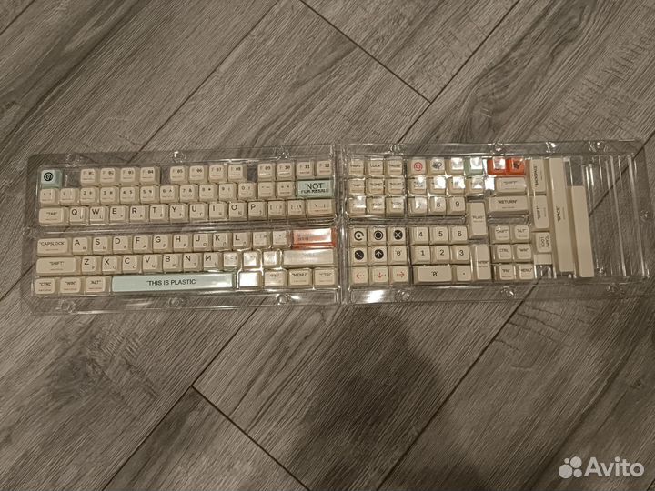 Кейкапы pbt xda с кириллицей новые